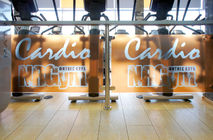 Перегородки и двери NAYADA в фитнес-клубе NRGym