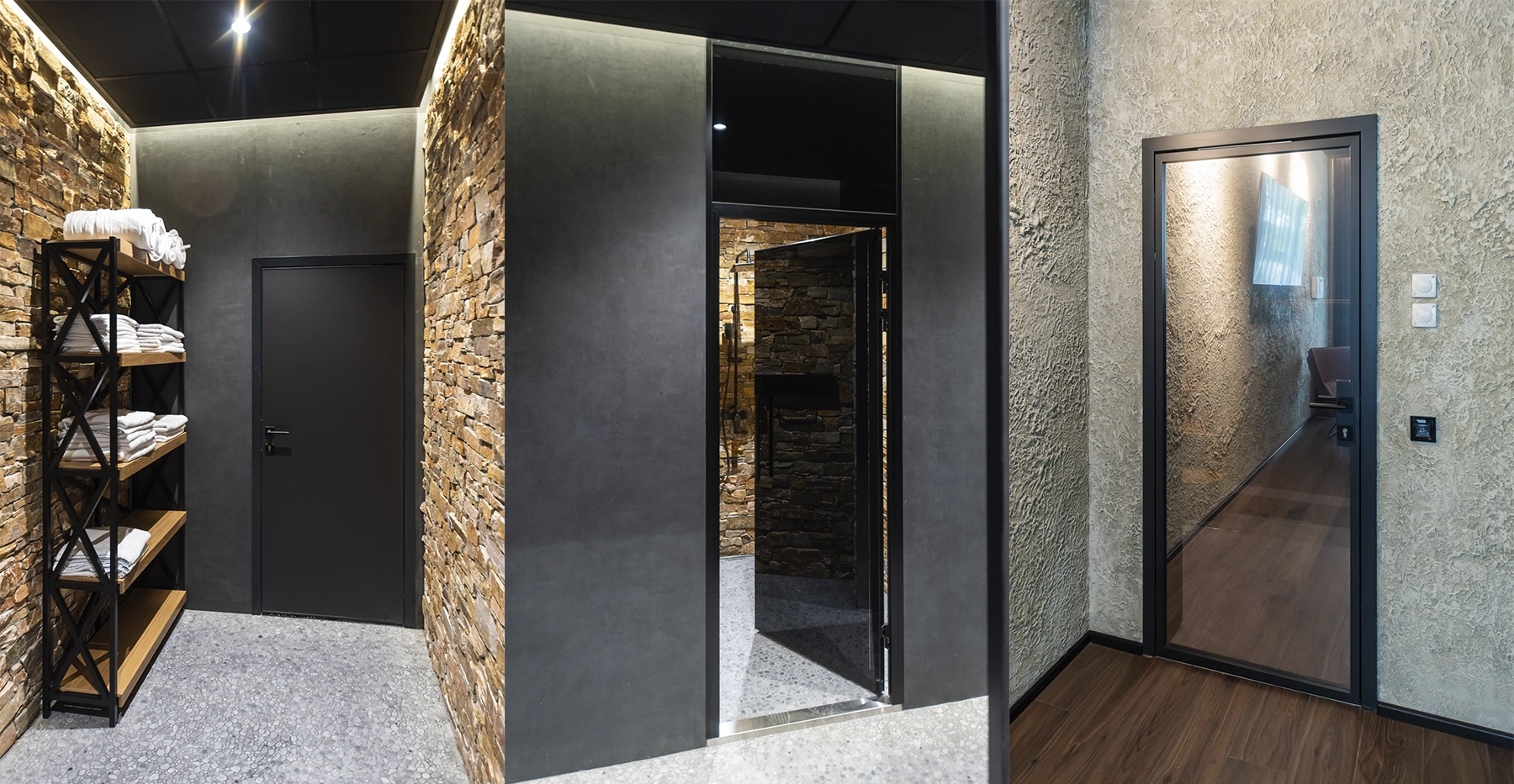 Фото проекта: Создание интерьеров, монтаж перегородок, дверей, мебели в фитнес клубе Anvil. Изображение № 5