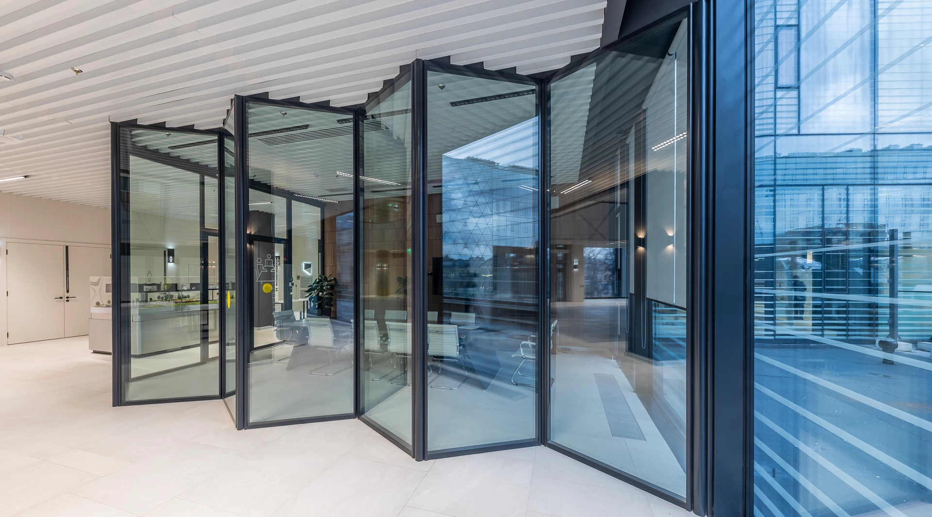 Стационарные офисные перегородки NAYADA. Фото - 1