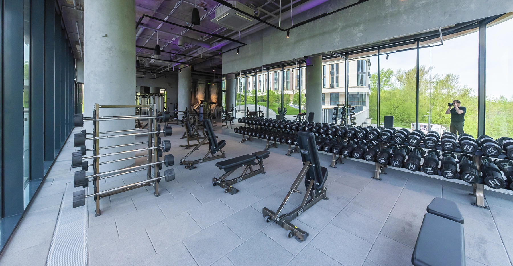 Фото проекта: Создание интерьеров, монтаж перегородок, дверей, мебели в фитнес клубе Anvil. Изображение № 10