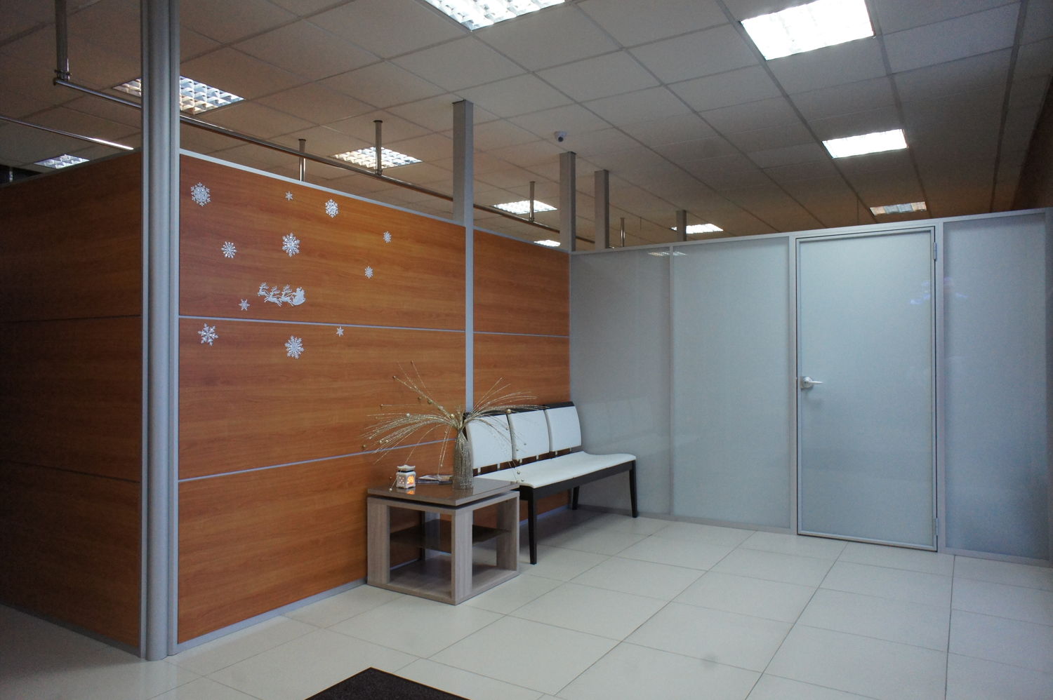 Перегородки NAYADA в оздоровительном центре
