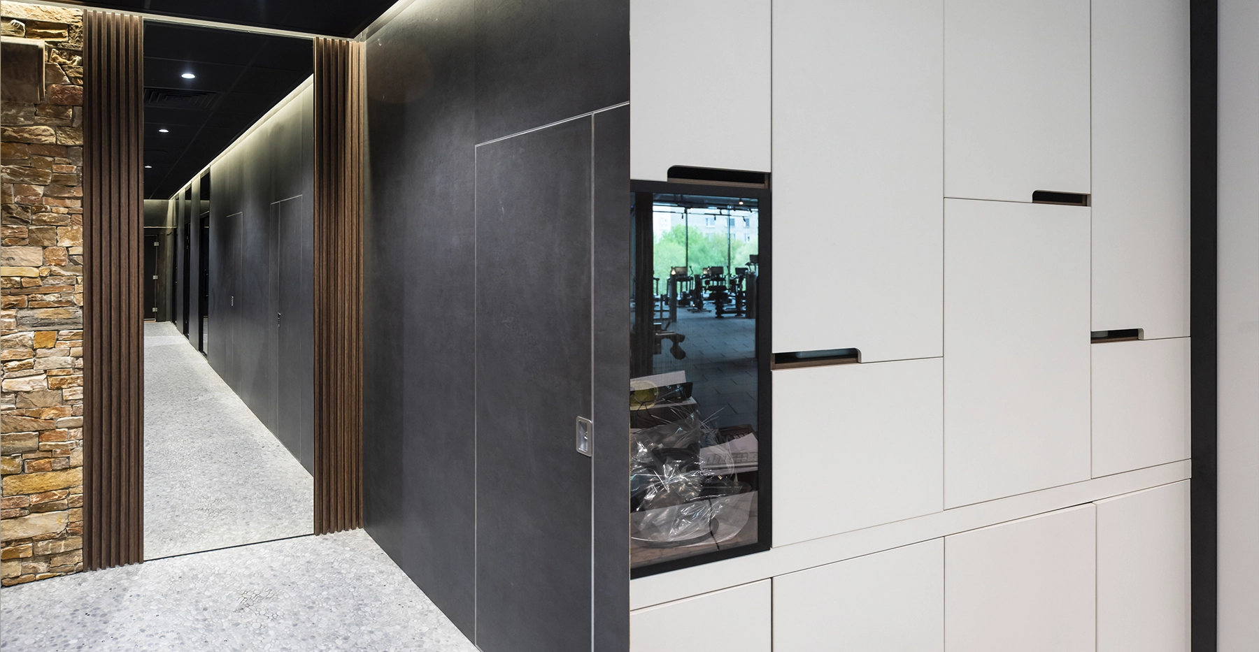 Фото проекта: Создание интерьеров, монтаж перегородок, дверей, мебели в фитнес клубе Anvil. Изображение № 13